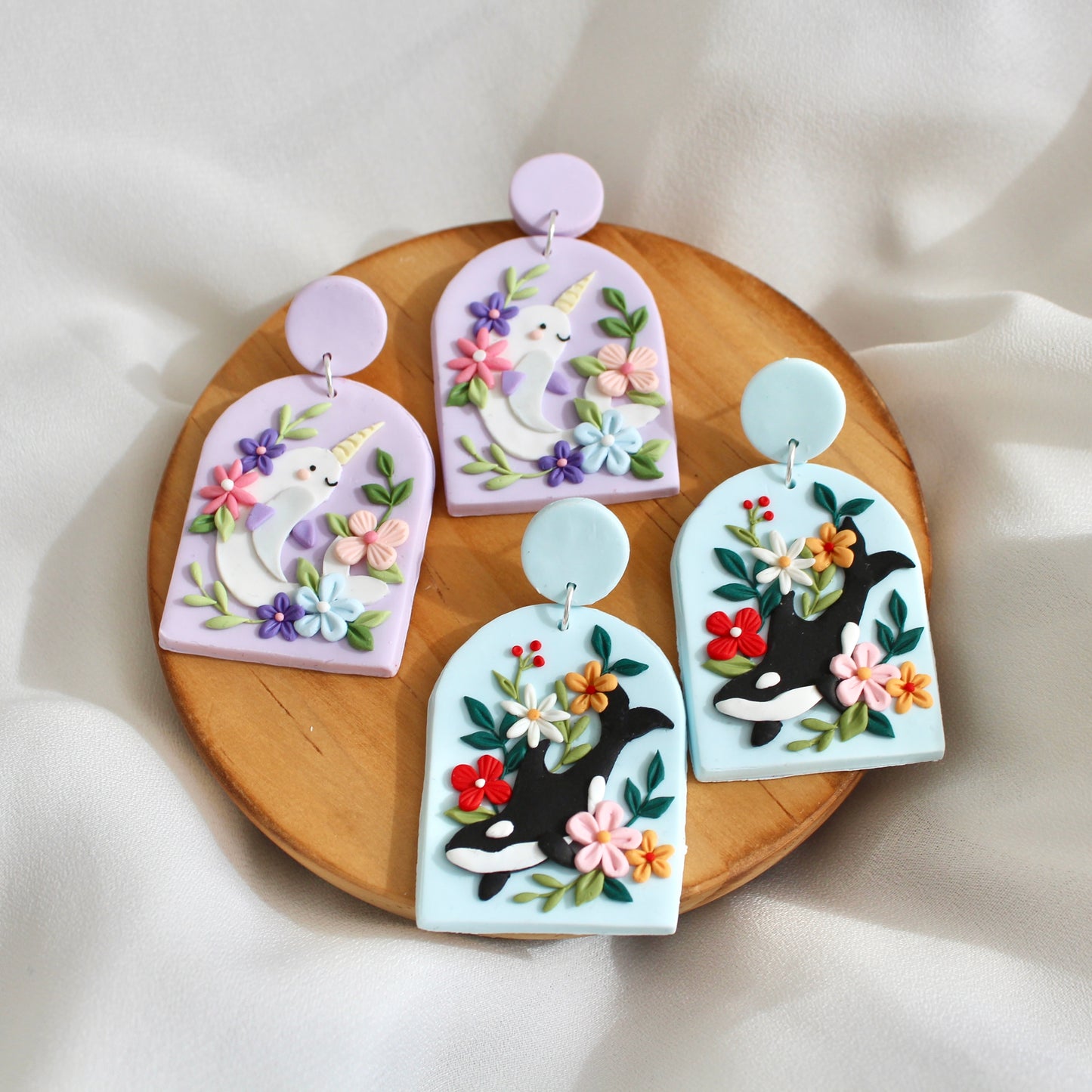 Reine earrings - Orca (preorder)